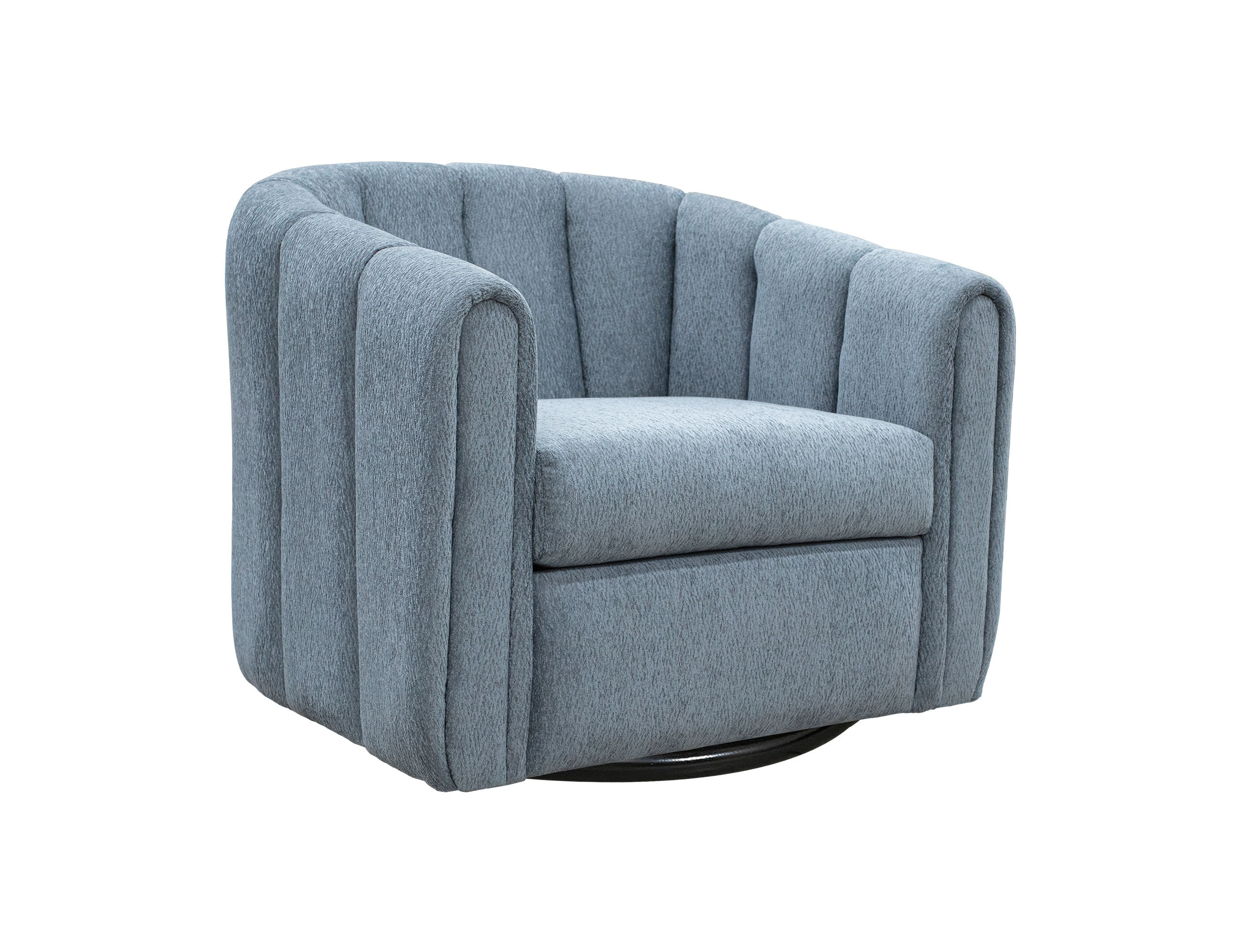 International Furniture Direct Viera Wooden Frame & Metal Base